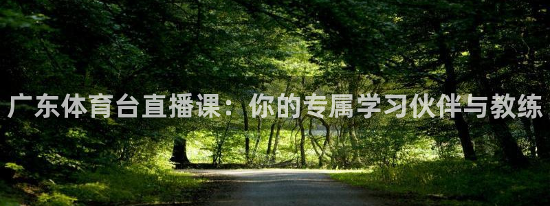 857直播体育足球免费：广东体育台直播课：你的专属学习伙伴与教练